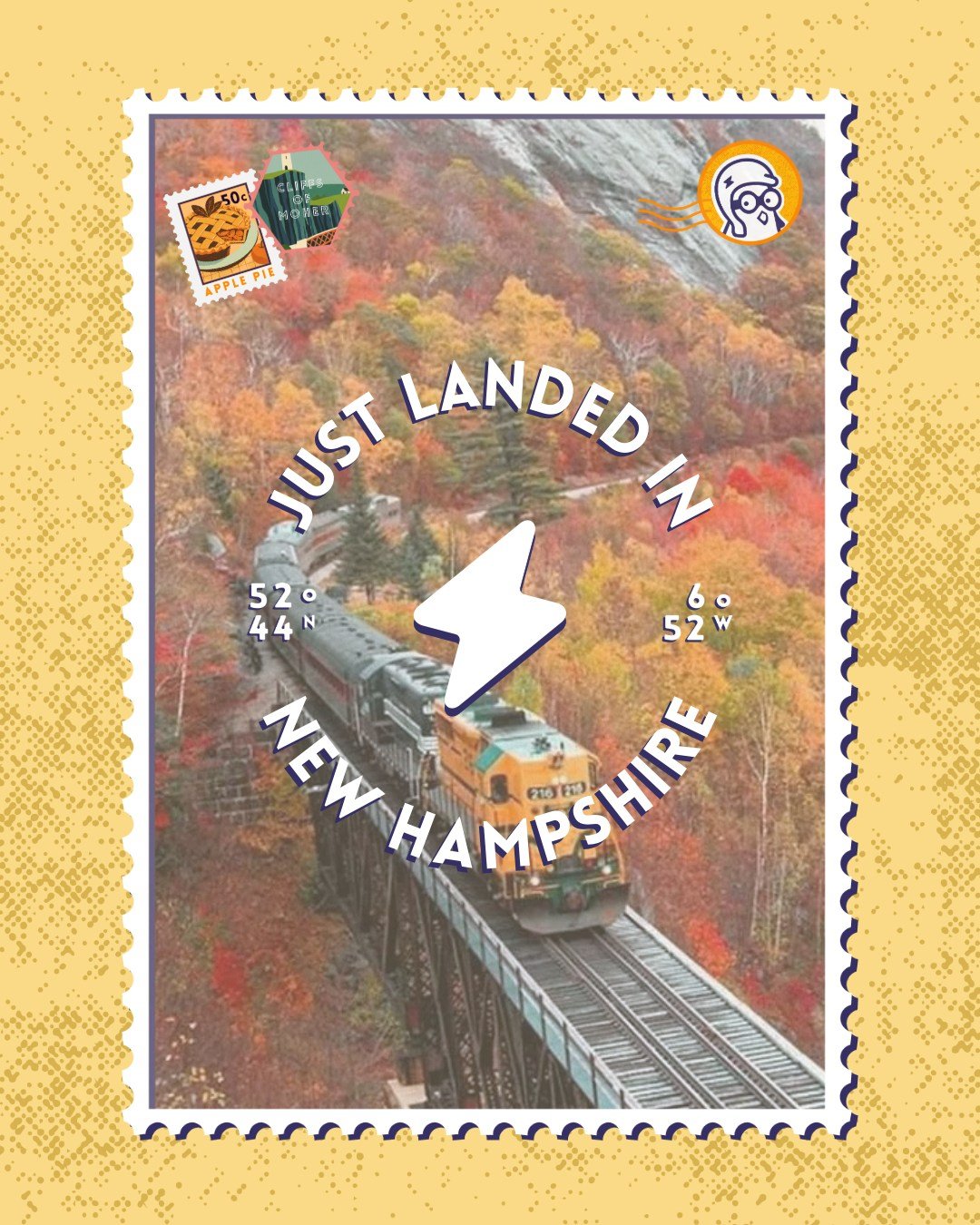 We’ve officially landed in New Hampshire!